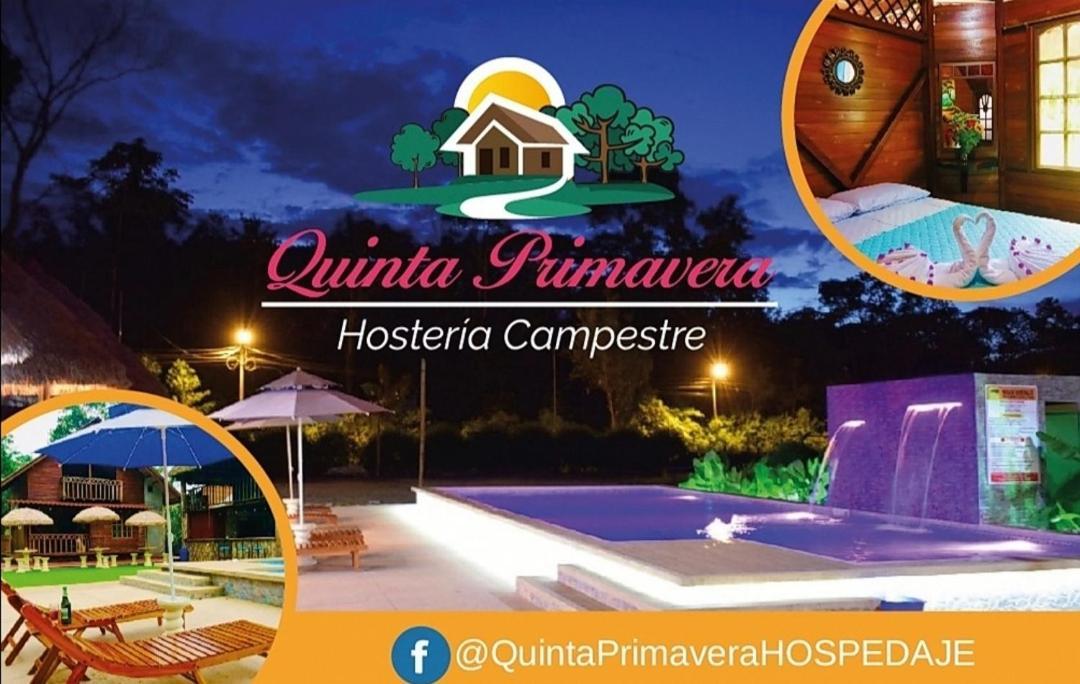 Quinta Primavera - Hosteria Campestre Nueva Loja Exteriör bild